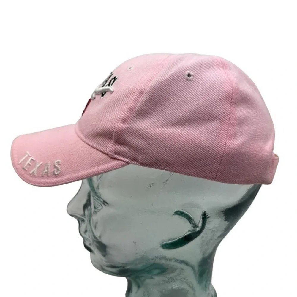 Texas Longhorns Choice Cap Women Hat Football Pink Strapback Embroidered OS